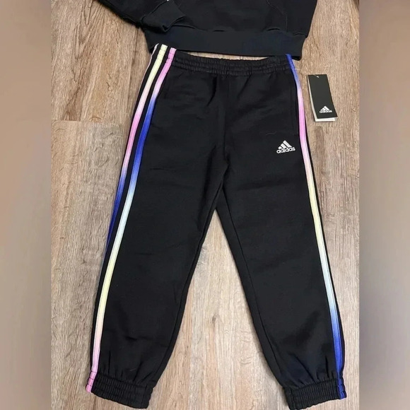 Adidas • Multi Colored Stripe 2 Piece Set - Picture 11 of 12